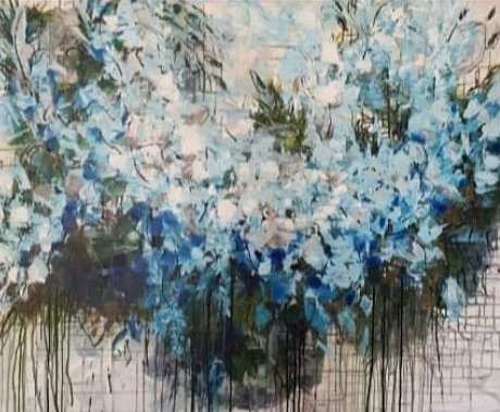 "Lilac in the morning mist"