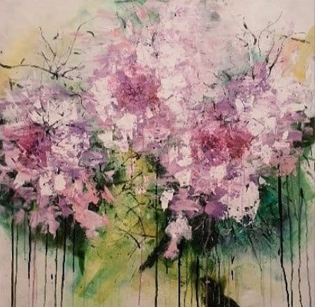 "Flowers on my coffee table"