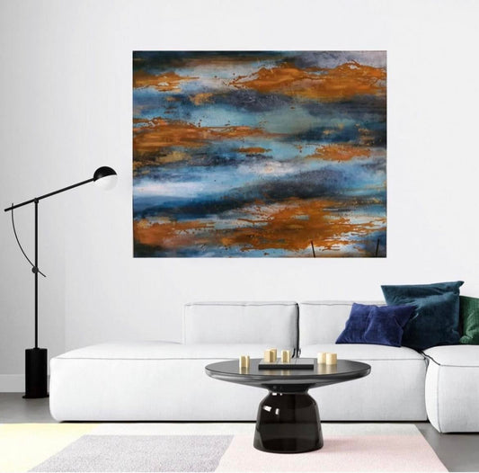 "The mist of a golden dawn"